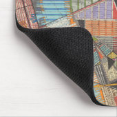 Moderne kaart van New York II Muismat (Hoek)