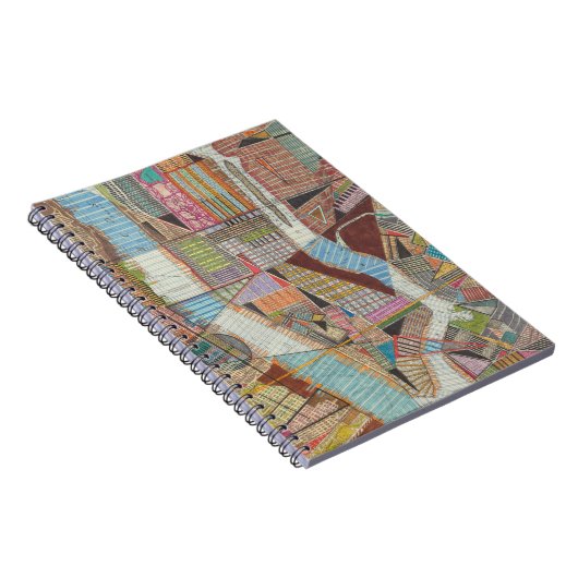Moderne kaart van New York II Notitieboek (Rechterzijde)