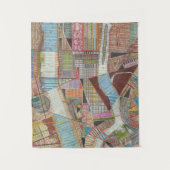 Moderne kaart van New York II Wandkleed (Voorkant)