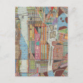 Moderne kaart van New York III (Voorkant)