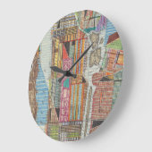 Moderne kaart van New York III Grote Klok (Hoek)