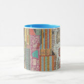 Moderne kaart van New York III Mok (Midden)