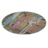 Moderne kaart van New York III Snijplank (Hoek)