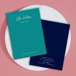 Moderne Kaart voor aangepaste tekenkleuren in scri