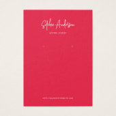 Moderne Kaart voor aangepaste tekenkleuren in scri (Voorkant)