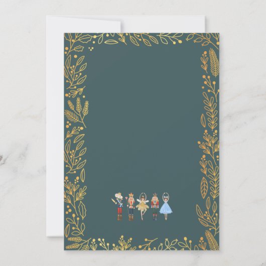 Moderne Kaart voor aangepaste voedingskraker Balle (Achterkant)