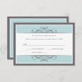 Moderne kaart voor decoratief weddenschap (horizon (Voorkant / Achterkant)