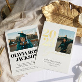 Moderne Kaart voor Folie van script- en fotoAfstud