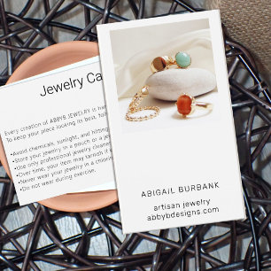 Moderne Kaart voor foto-artisanale juwelen