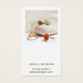 Moderne Kaart voor foto-artisanale juwelen (Voorkant)