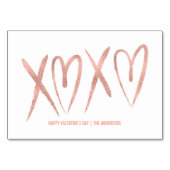 Moderne Kaart voor Gold Classroom Valentijn in geb (Voorkant)