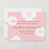 Moderne Kaart voor het ontvangen van papavers wedd (Voorkant)