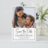 Moderne Kaart voor het opslaan van de datum van de (Staand voorkant)