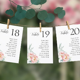 Moderne kaart voor minimale bruiloft