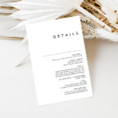 Moderne Kaart voor minimale details