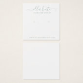 Moderne Kaart voor oorscherm (Voorkant /achterkant)