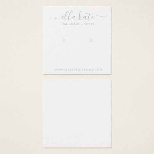 Moderne Kaart voor oorscherm (Voorkant /achterkant)