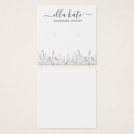 Moderne Kaart voor oorscherm (Voorkant /achterkant)