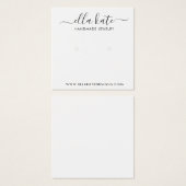 Moderne Kaart voor oorscherm (Voorkant /achterkant)