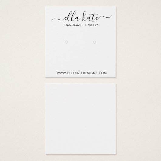 Moderne Kaart voor oorscherm (Voorkant /achterkant)