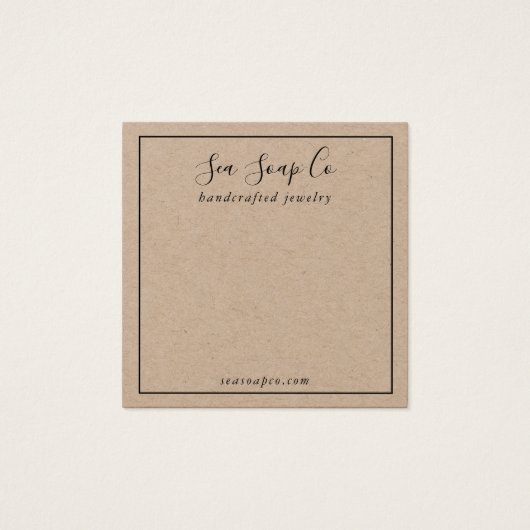 Moderne Kaart voor oorscherm (Voorkant)