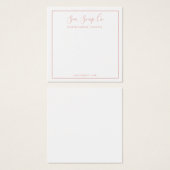 Moderne Kaart voor oorscherm (Voorkant /achterkant)