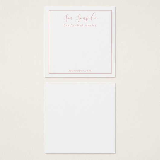 Moderne Kaart voor oorscherm (Voorkant /achterkant)