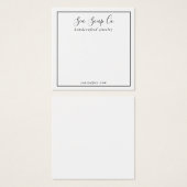 Moderne Kaart voor oorscherm (Voorkant /achterkant)