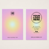 Moderne Kaart voor oorscherm (Voorkant /achterkant)