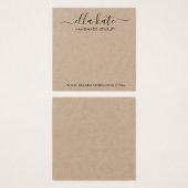 Moderne Kaart voor oorscherm (Voorkant /achterkant)