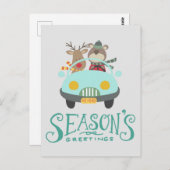 Moderne Kaart voor rendieren en Beren (Voorkant / Achterkant)