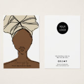 Moderne Kaart voor veroudering van pasta's (Voorkant /achterkant)