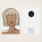 Moderne Kaart voor veroudering van pasta's (Voorkant /achterkant)