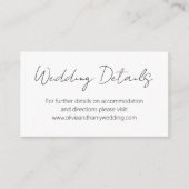 Moderne Kaart voor webbehuizing voor handschriften (Voorkant)