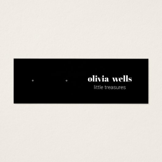 Moderne Kaart voor zwart-witbeeldscherm (Voorkant)