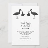 Moderne Kaarten met een tweeling van de zwangersch (Voorkant)