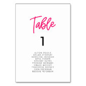 Moderne kaarten voor kalligrafische bruiloft (Voorkant)