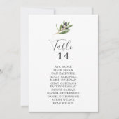 Moderne Kaarten voor olijfgetallen (Voorkant)