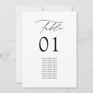 Moderne kaarten voor rondetafelzitjes