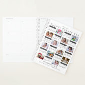 Moderne kalender 2021-foto-Collage op maat Planner (Display)