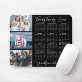 Moderne kalender 2023 3 Gepersonaliseerd het Foto Muismat (Met muis)