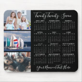 Moderne kalender 2023 3 Gepersonaliseerd het Foto Muismat (Voorkant)