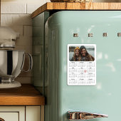 Moderne kalender afdrukbare Save the date 2025