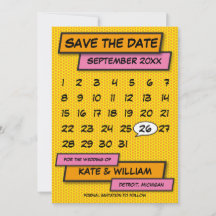 Moderne Kalender Pret Stripsboek Datum Bewaren