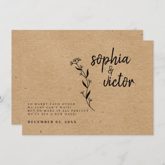 Moderne kalkhoudende wijziging van de datum van be (Voorkant / Achterkant)