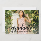 Moderne kalligrafie 4 Fotogradatie Partij Kaart (Voorkant)