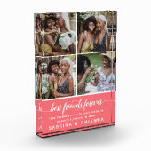 Moderne kalligrafie 'Beste vrienden voor altijd' 4 Fotoblokken (Links)