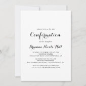 Moderne kalligrafie bevestiging kaart (Voorkant)