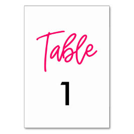 Moderne kalligrafie bruiloft kaart