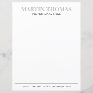 Moderne kalligrafie Eenvoudige Typografie Professi